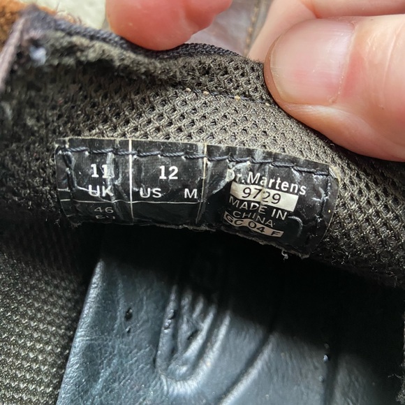 Dr Martens Men’s Sz 12 slip ons - Picture 3 of 3